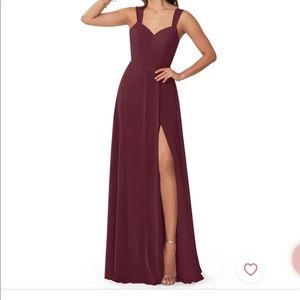 Donated 🚫Azazie Julie Bridesmaid Dress Cabernet